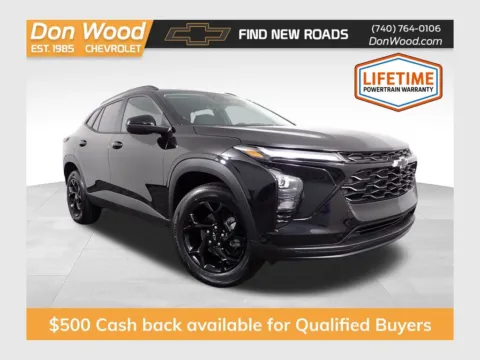 Black 2026 Chevrolet Trax LT for sale in Logan, OH