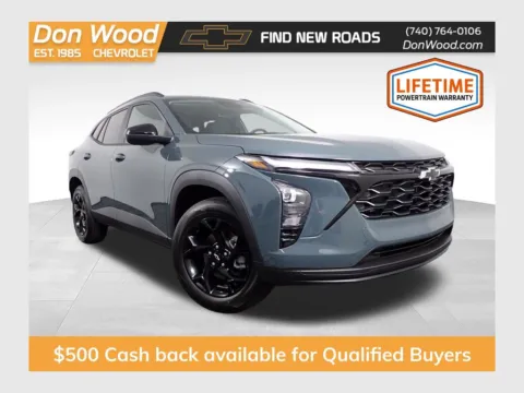 Gray 2026 Chevrolet Trax LT for sale in Logan, OH