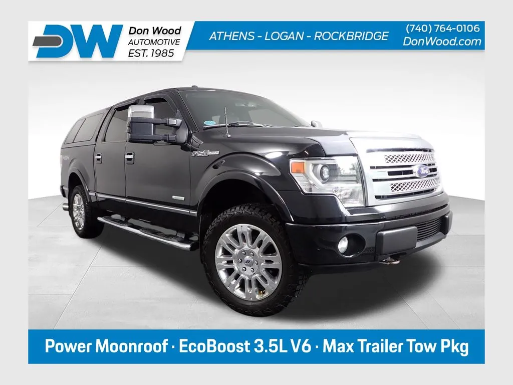 Black 2013 Ford F-150 Platinum for sale in Logan, OH