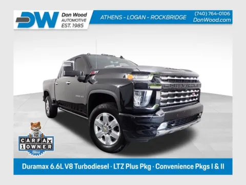 Black 2022 Chevrolet Silverado 3500 HD LTZ for sale in Logan, OH