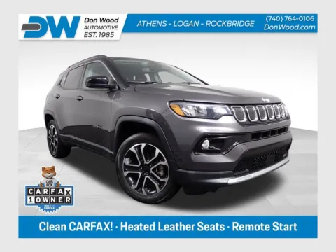 Gray 2022 Jeep Compass Limited for sale in Logan, OH