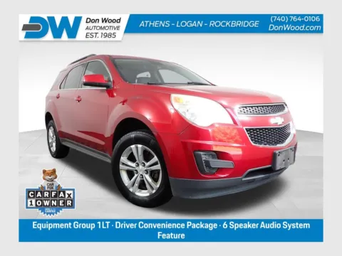 Red 2013 Chevrolet Equinox LT for sale in Logan, OH