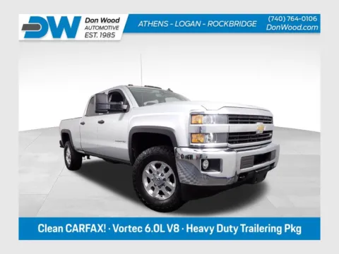 Silver 2015 Chevrolet Silverado 2500 HD LT for sale in Logan, OH