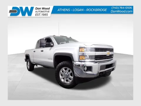 Silver 2015 Chevrolet Silverado 2500 HD LT for sale in Logan, OH
