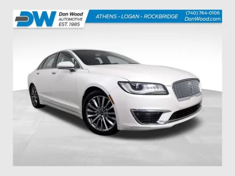 White 2017 Lincoln MKZ Select for sale in Logan, OH