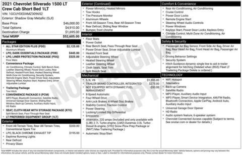 Photos of 2021 Chevrolet Silverado 1500 LT for sale in Logan, OH at Don Wood Chevrolet