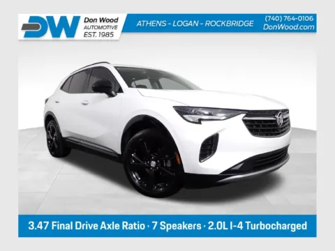 White 2021 Buick Envision Essence for sale in Logan, OH