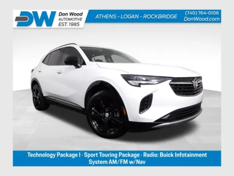 White 2021 Buick Envision Essence for sale in Logan, OH