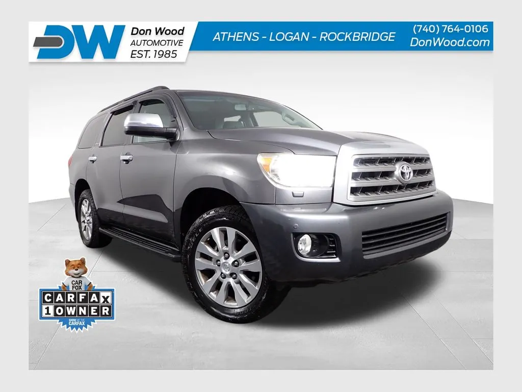 Gray 2017 Toyota Sequoia Limited for sale in Logan, OH