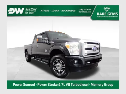 Black 2014 Ford F-350SD Platinum for sale in Logan, OH