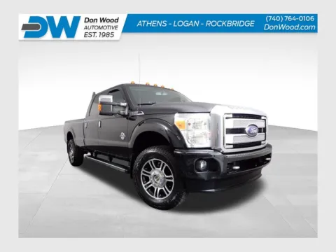 Black 2014 Ford F-350SD Platinum for sale in Logan, OH