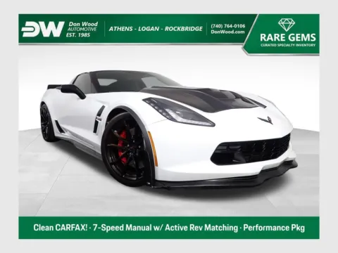 White 2019 Chevrolet Corvette Grand Sport for sale in Logan, OH