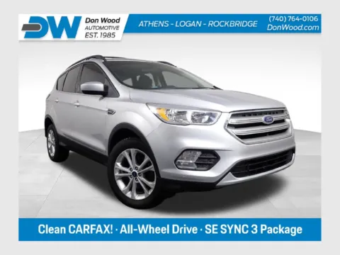 Silver 2018 Ford Escape SE for sale in Logan, OH