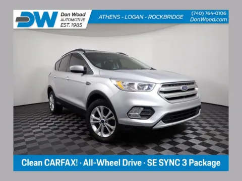 Silver 2018 Ford Escape SE for sale in Logan, OH