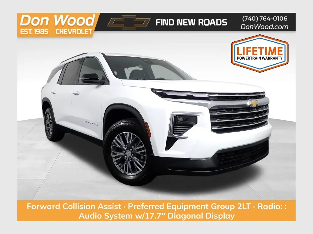 White 2027 Chevrolet Traverse LT for sale in Logan, OH
