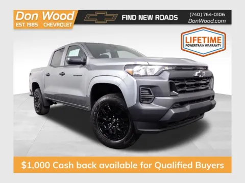 Gray 2026 Chevrolet Colorado Work Truck for sale in Logan, OH