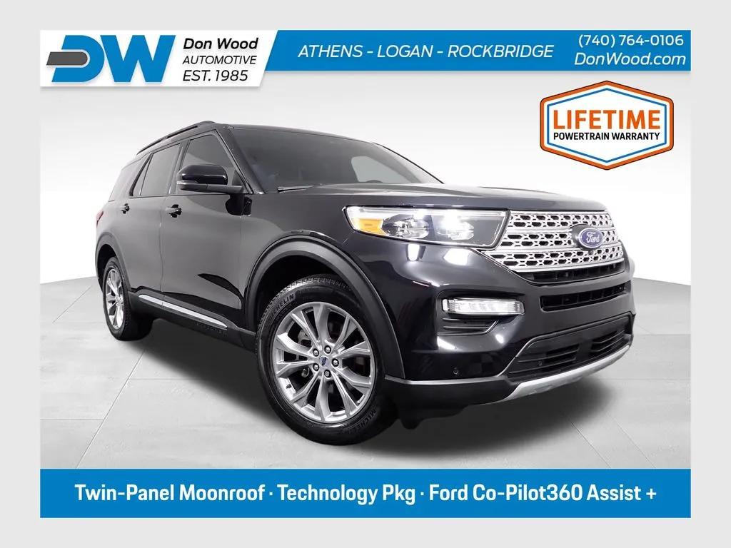 Black 2024 Ford Explorer XLT for sale in Logan, OH
