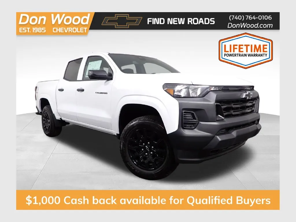 White 2026 Chevrolet Colorado Work Truck for sale in Logan, OH