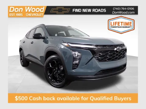 Gray 2026 Chevrolet Trax LT for sale in Logan, OH