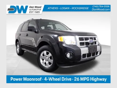 Black 2011 Ford Escape Limited for sale in Logan, OH