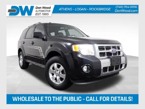 Black 2011 Ford Escape Limited for sale in Logan, OH