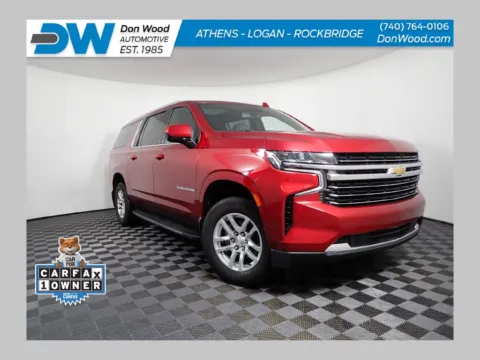 Red 2021 Chevrolet Suburban LT for sale in Logan, OH