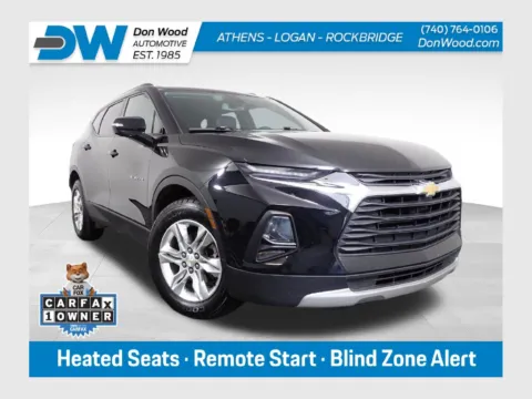 Black 2021 Chevrolet Blazer LT for sale in Logan, OH