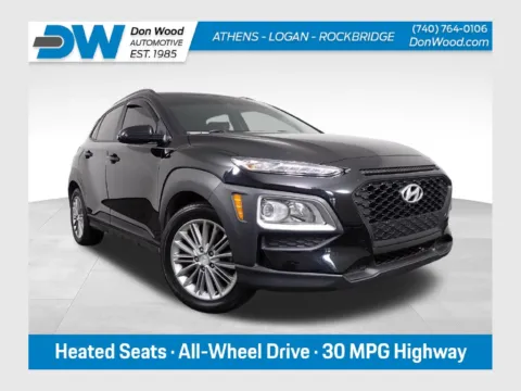 Black 2020 Hyundai Kona SEL for sale in Logan, OH