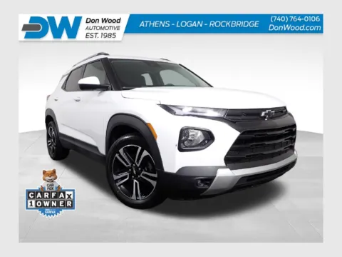 White 2022 Chevrolet TrailBlazer LT for sale in Logan, OH