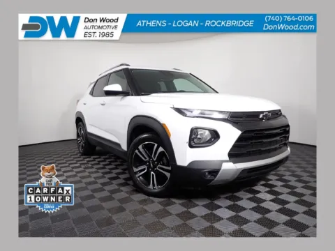 White 2022 Chevrolet TrailBlazer LT for sale in Logan, OH