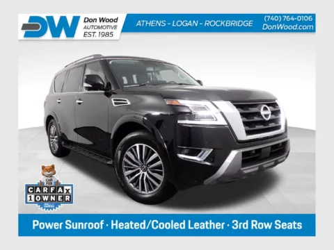 Black 2023 Nissan Armada SL for sale in Logan, OH
