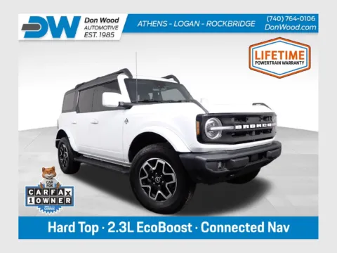 White 2024 Ford Bronco Outer Banks for sale in Logan, OH