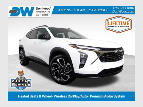 White 2026 Chevrolet Trax 2RS for sale in Logan, OH