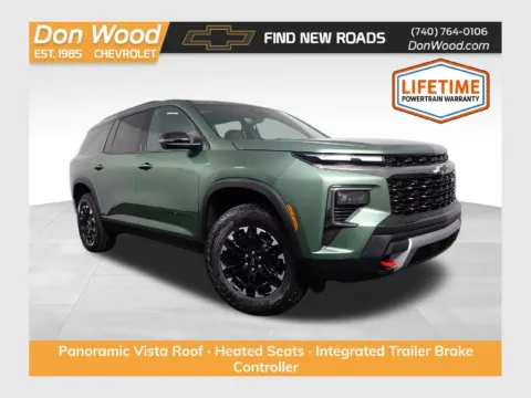 Green 2027 Chevrolet Traverse Z71 for sale in Logan, OH