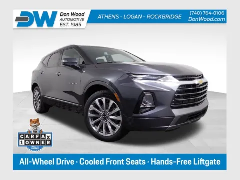 Gray 2022 Chevrolet Blazer Premier for sale in Logan, OH
