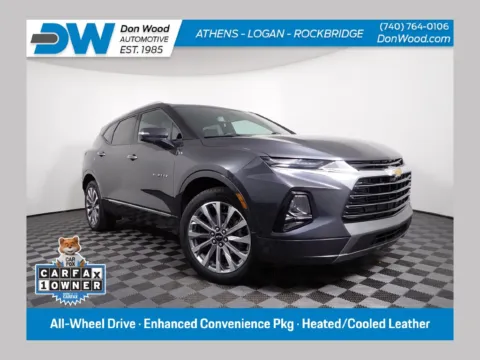 Gray 2022 Chevrolet Blazer Premier for sale in Logan, OH