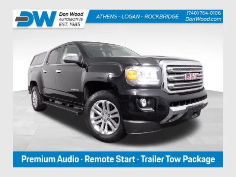 Black 2019 GMC Canyon SLT for sale in Logan, OH