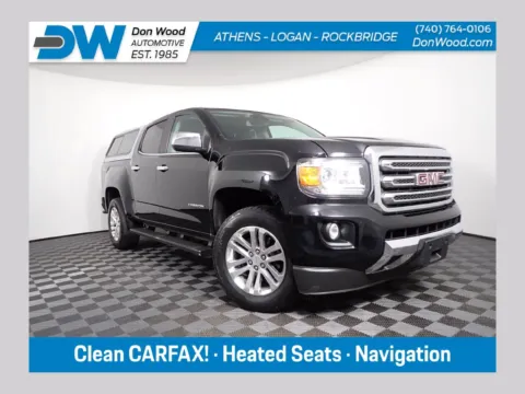 Black 2019 GMC Canyon SLT for sale in Logan, OH