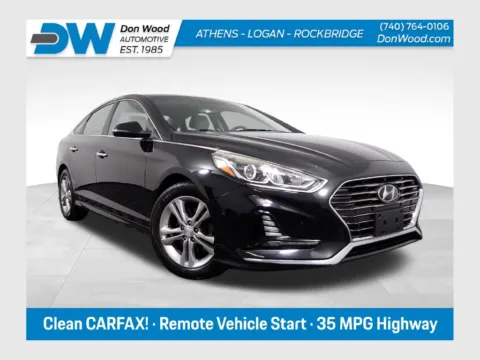 Black 2018 Hyundai Sonata SEL for sale in Logan, OH