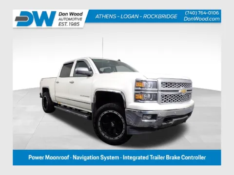 White 2014 Chevrolet Silverado 1500 LTZ for sale in Logan, OH