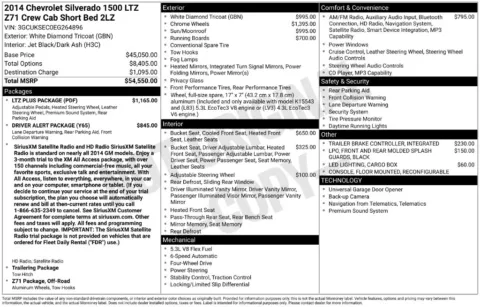 Photos of 2014 Chevrolet Silverado 1500 LTZ for sale in Logan, OH at Don Wood Chevrolet