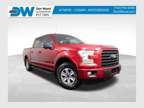 Red 2017 Ford F-150 XLT for sale in Logan, OH