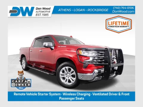Red 2023 Chevrolet Silverado 1500 LTZ for sale in Logan, OH