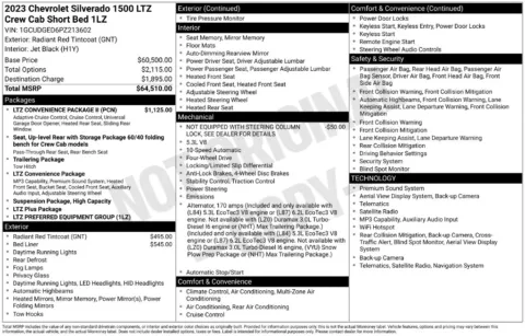 Photos of 2023 Chevrolet Silverado 1500 LTZ for sale in Logan, OH at Don Wood Chevrolet