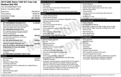 Photos of 2019 GMC Sierra 1500 SLT for sale in Logan, OH at Don Wood Chevrolet