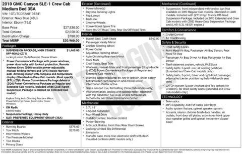 Photos of 2010 GMC Canyon SLE1 for sale in Logan, OH at Don Wood Chevrolet