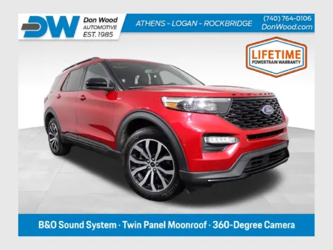 Red 2023 Ford Explorer ST-Line for sale in Logan, OH
