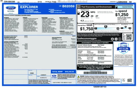 Photos of 2020 Ford Explorer XLT for sale in Logan, OH at Don Wood Chevrolet