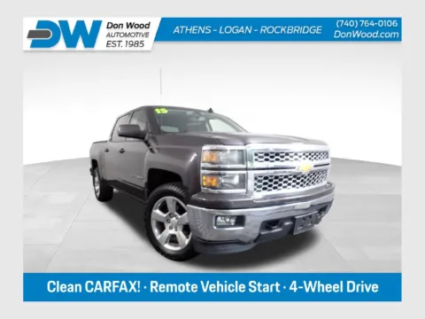 Gray 2015 Chevrolet Silverado 1500 LT for sale in Logan, OH