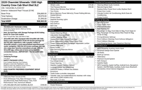 Photos of 2020 Chevrolet Silverado 1500 High Country for sale in Logan, OH at Don Wood Chevrolet